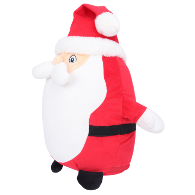 Zipped Santa cuddly toy